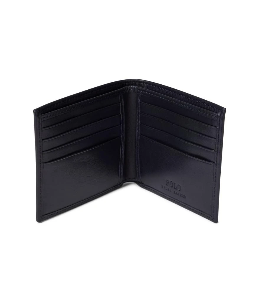 商品Ralph Lauren|Big Pony Leather Billfold Wallet,价格¥931,第2张图片详细描述