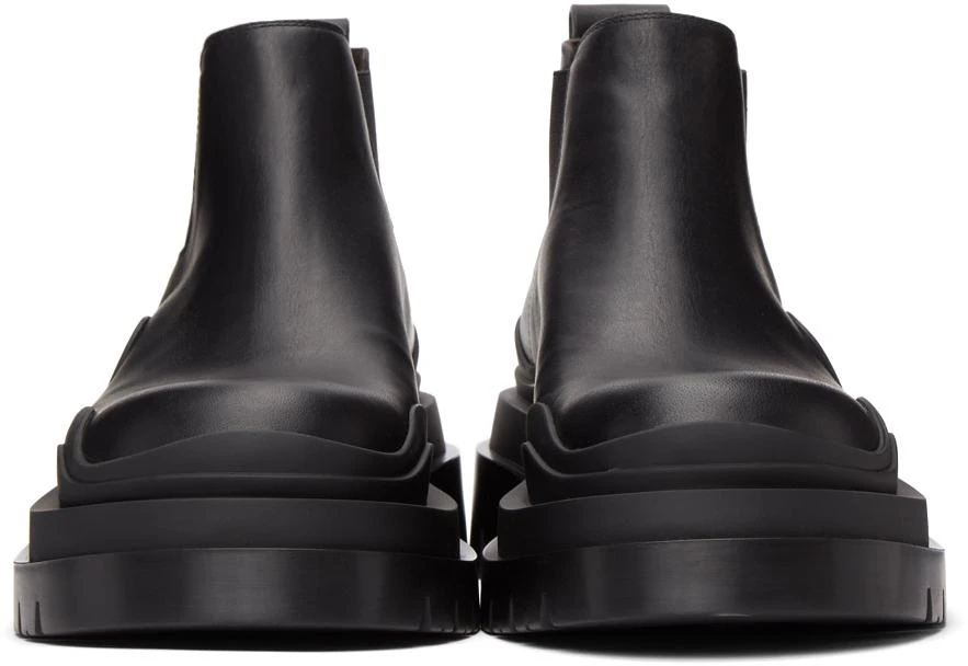 商品Bottega Veneta|Black Low 'The Tire' Chelsea Boots,价格¥9862,第2张图片详细描述