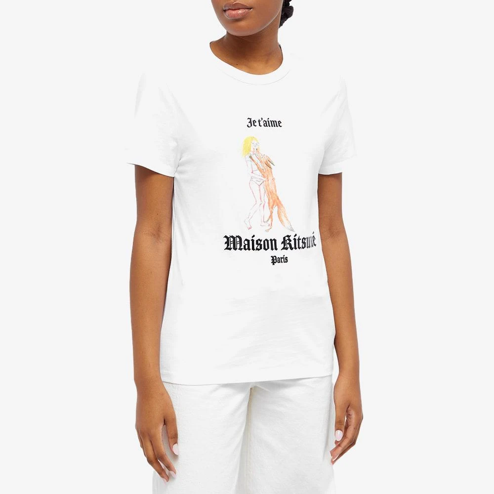 商品Maison Kitsune|Maison Kitsune Je T'Aime Classic T-Shirt,价格¥351,第2张图片详细描述