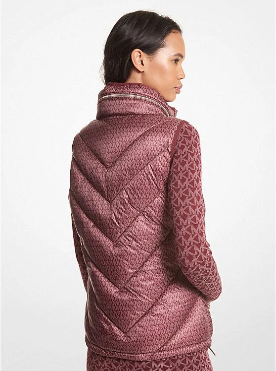 商品Michael Kors|Reversible Logo Print Quilted Vest,价格¥504,第2张图片详细描述