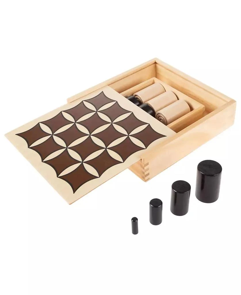 商品Trademark Global|Hey Play 3D Tic Tac Toe - Wooden Tabletop Competitive Hands -On Strategy, Logic And Skill Board Game For Two Players - Fun For Kids And Adults,价格¥360,第5张图片详细描述