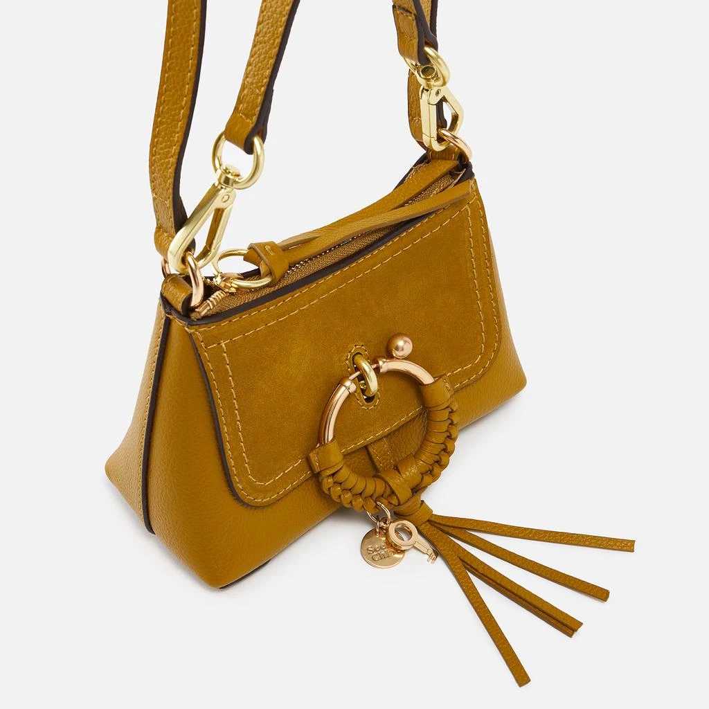 商品See by Chloé|See By Chloé Mini Joan Suede and Leather Bag,价格¥1601,第4张图片详细描述