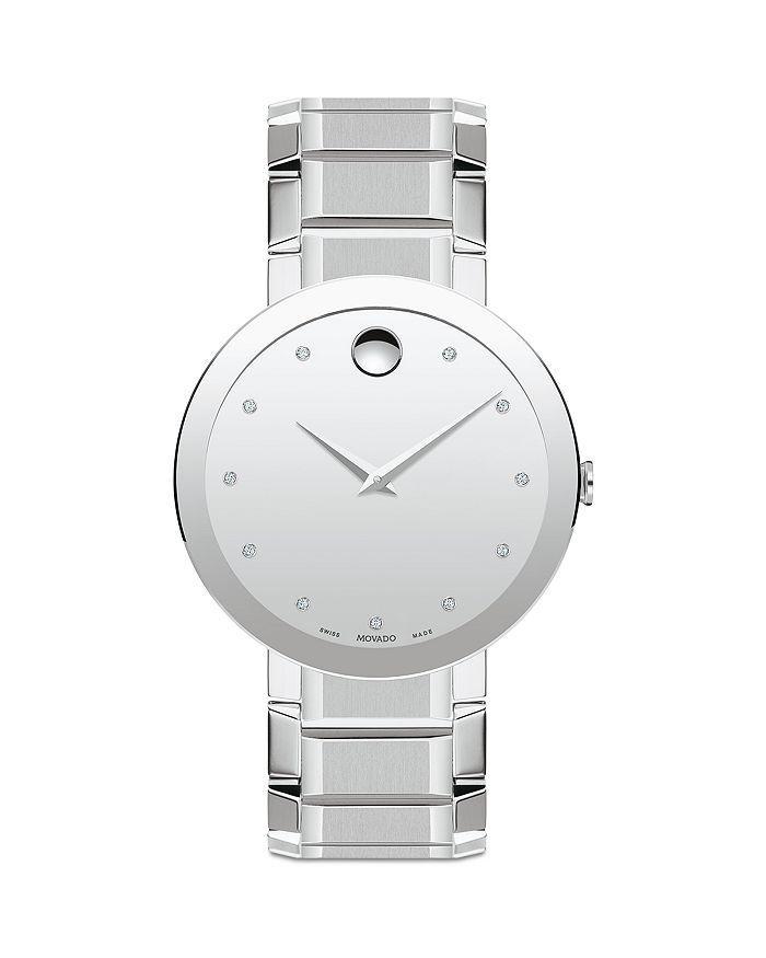 商品Movado|Sapphire Watch, 39mm,价格¥17164,第3张图片详细描述