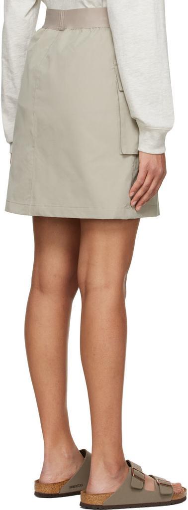 商品Essentials|Green Cotton Mini Skirt,价格¥783,第5张图片详细描述