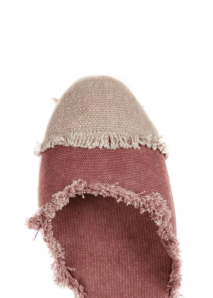 商品CASTAÑER|Catalina 100 pink canvas wedge espadrilles,价格¥880,第4张图片详细描述