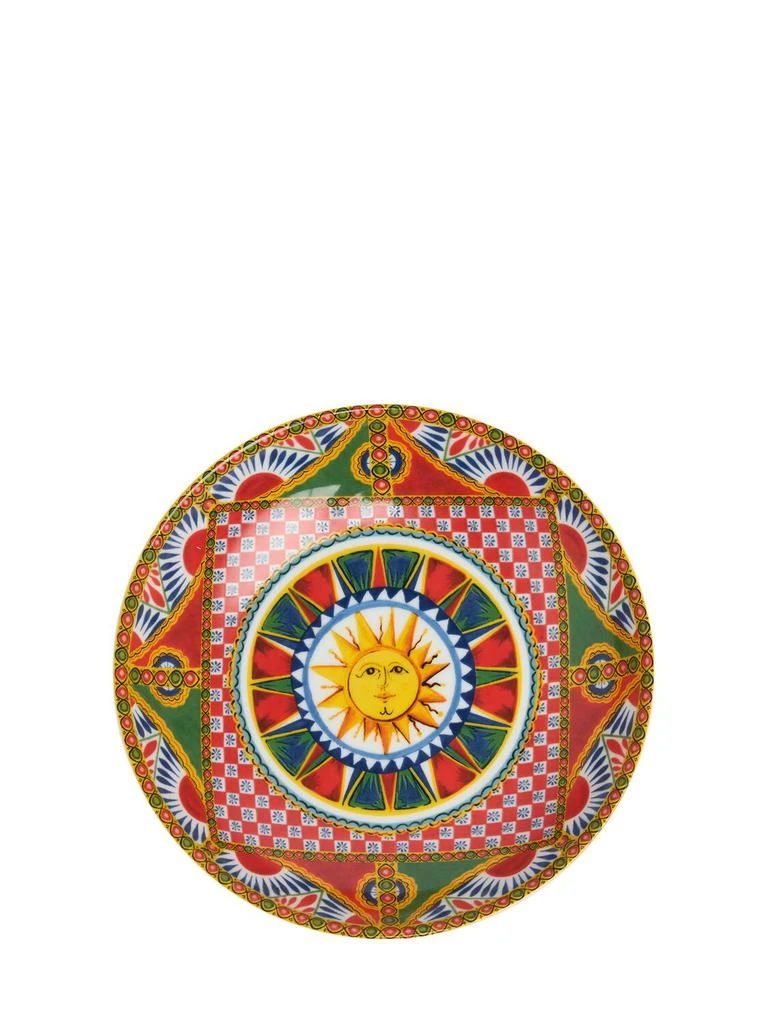 商品Dolce & Gabbana|Set Of 2 Sole Carretto Soup Plates,价格¥3257,第1张图片