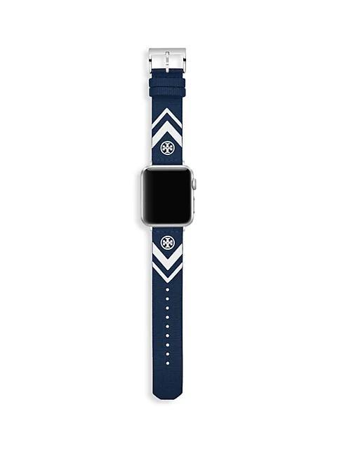 商品Tory Burch|TB Apple Strap Chevron-Print Grosgrain Apple Watch® Band,价格¥705,第5张图片详细描述