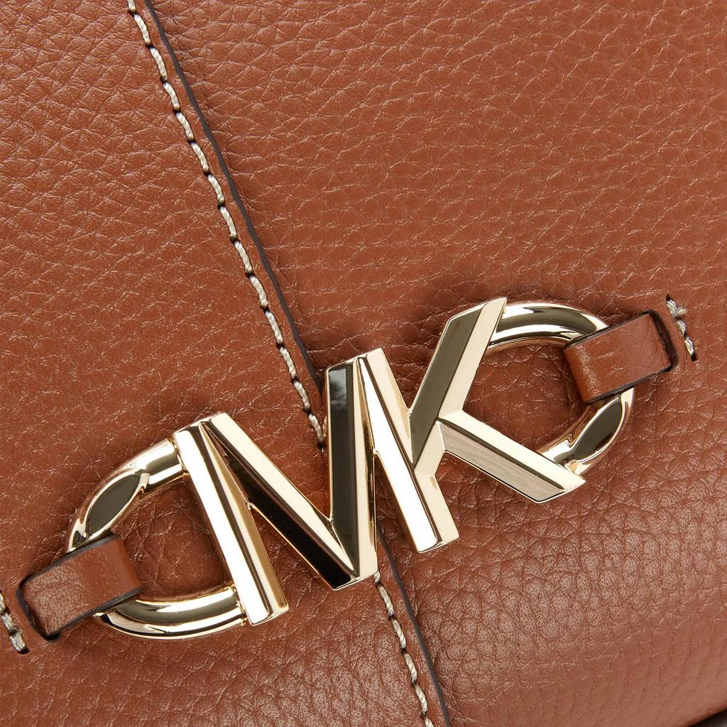 商品Michael Kors|MICHAEL Michael Kors Women's Izzy Fan Tote Bag - Luggage,价格¥1368,第4张图片详细描述