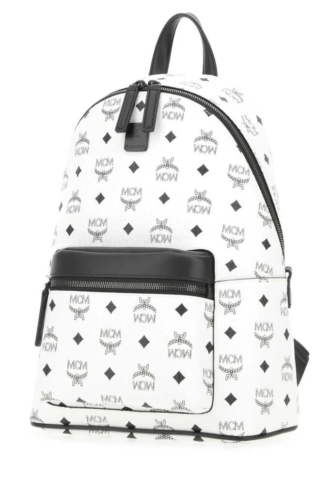 商品MCM|MCM Stark Monogram Zip-Up Backpack,价格¥5121,第3张图片详细描述