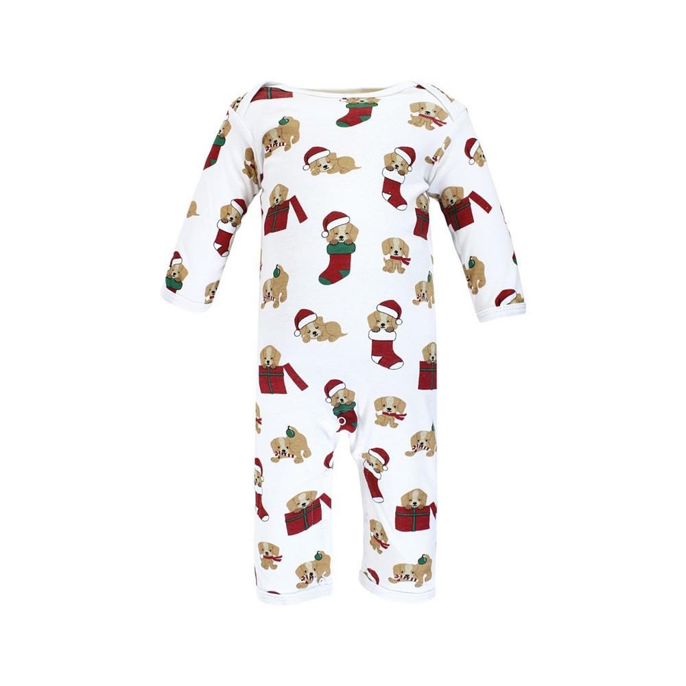 商品Hudson|Baby Girls and Boys Christmas Cotton Coveralls, Pack of 3,价格¥167,第7张图片详细描述