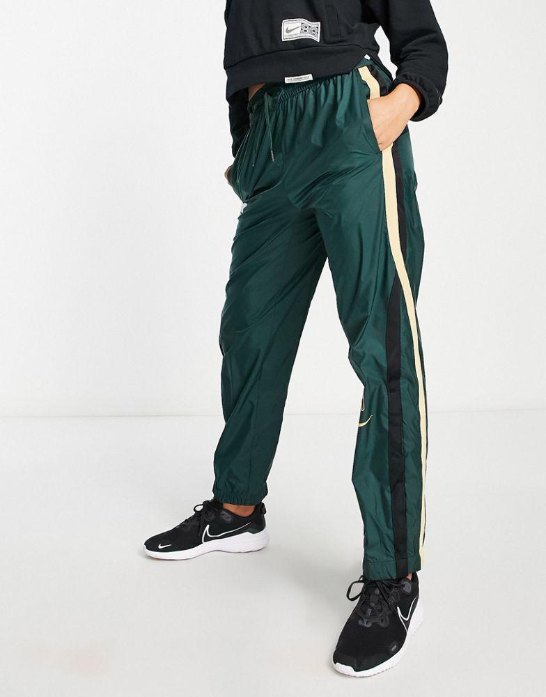 Nike Basketball NBA Boston Celtics tracksuit joggers in green商品第2张图片规格展示