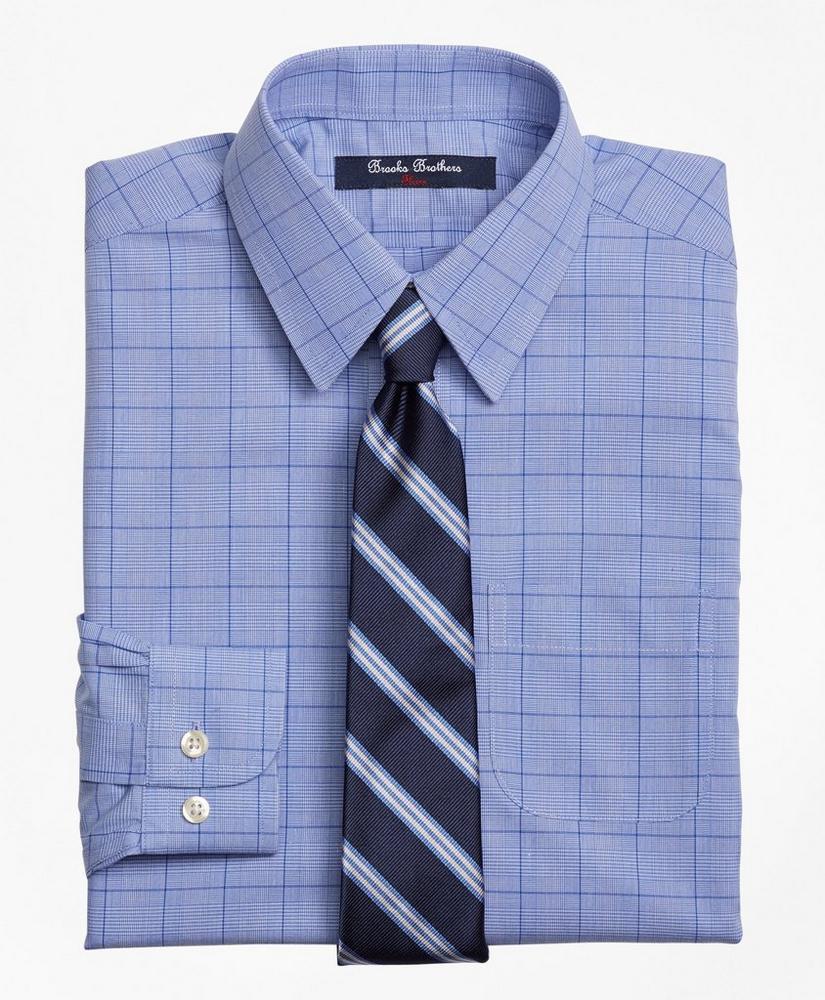 商品Brooks Brothers|Boys Non-Iron Supima® Cotton Broadcloth Plaid Dress Shirt,价格¥438,第1张图片