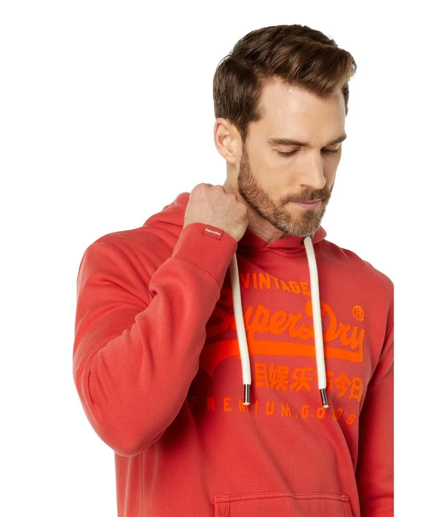 商品Superdry|Vintage Logo Neon Hoodie,价格¥393,第3张图片详细描述