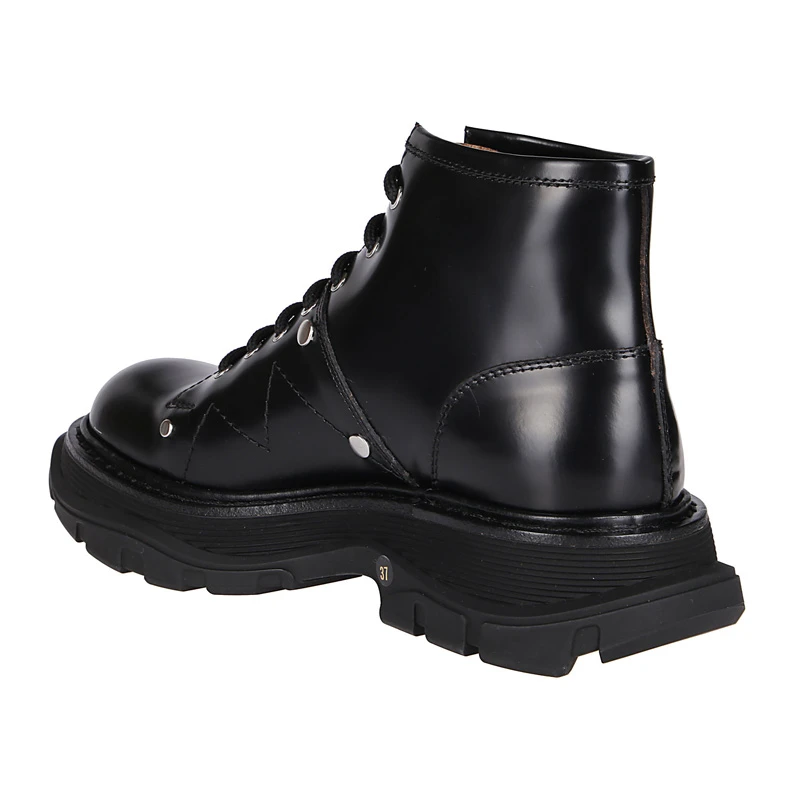 ALEXANDER MCQUEEN 黑色女士踝靴 595469-WHZ81-1081 商品