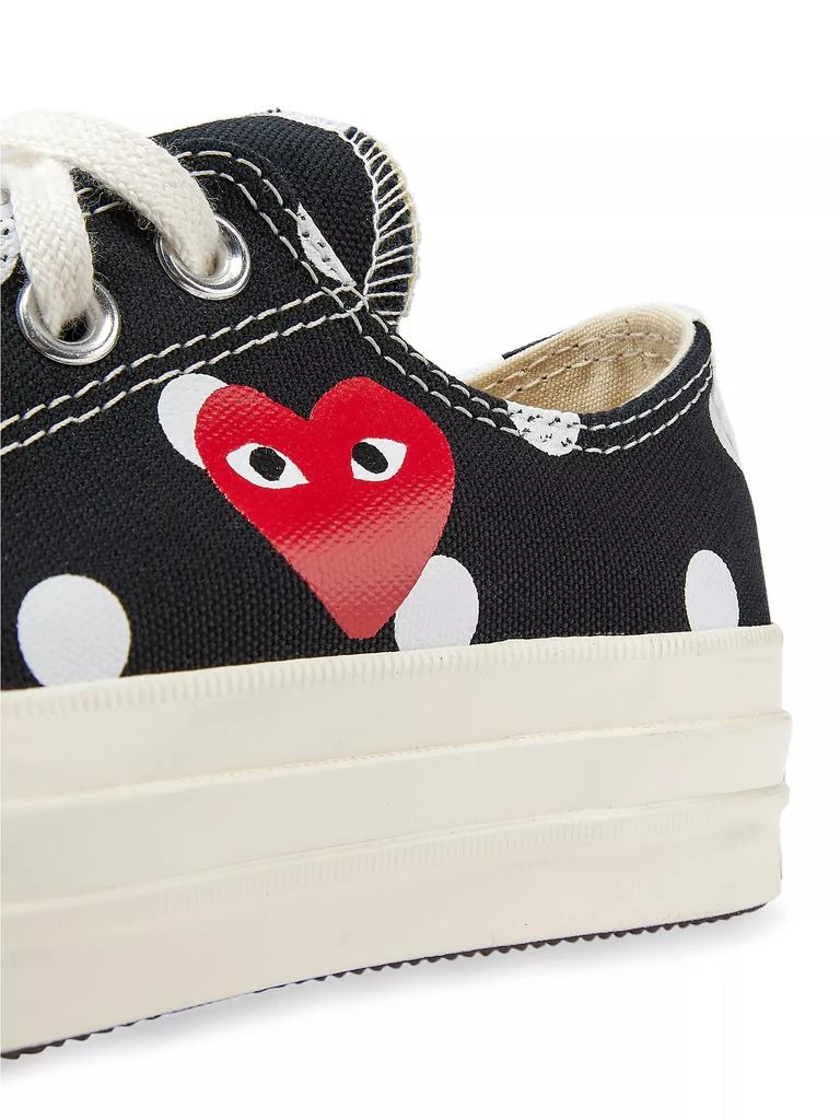 CdG PLAY x Converse Women's Chuck Taylor All Star Polka Dot Low-Top Sneakers 商品