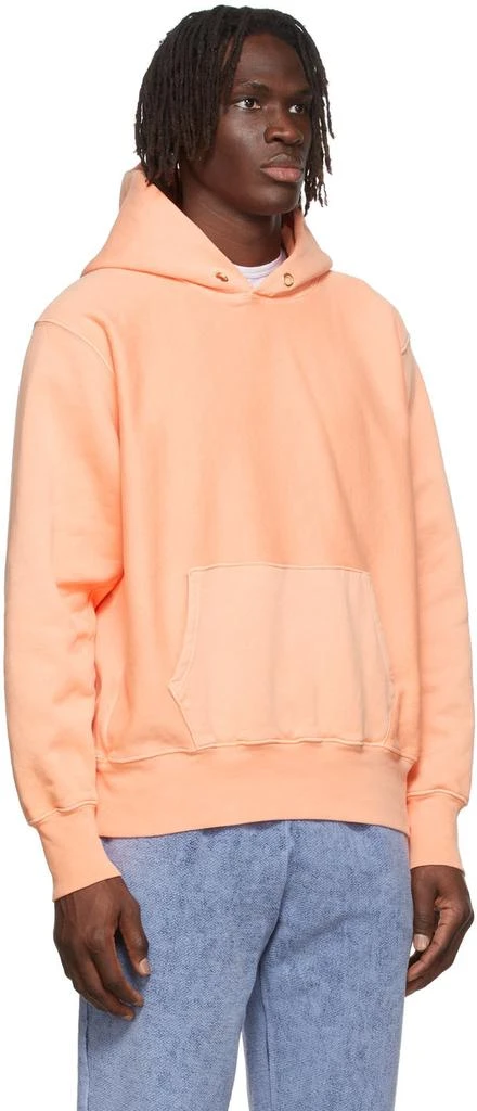 商品Les Tien|Orange Cotton Hoodie,价格¥532,第2张图片详细描述