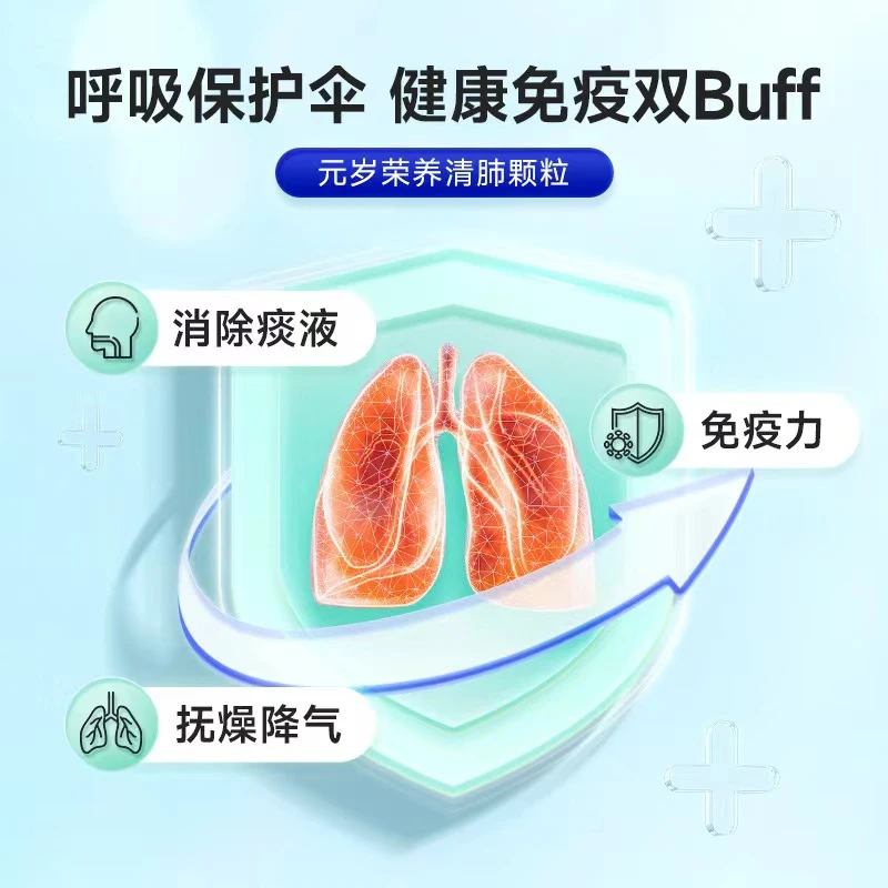 元岁荣养清肺颗粒30包装-预防长新冠 减轻后遗症 减轻新冠后遗症带来的不适 商品