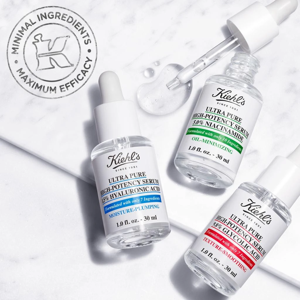 商品Kiehl's|Ultra Pure High-Potency 5.0% Niacinamide Serum,价格¥261,第5张图片详细描述