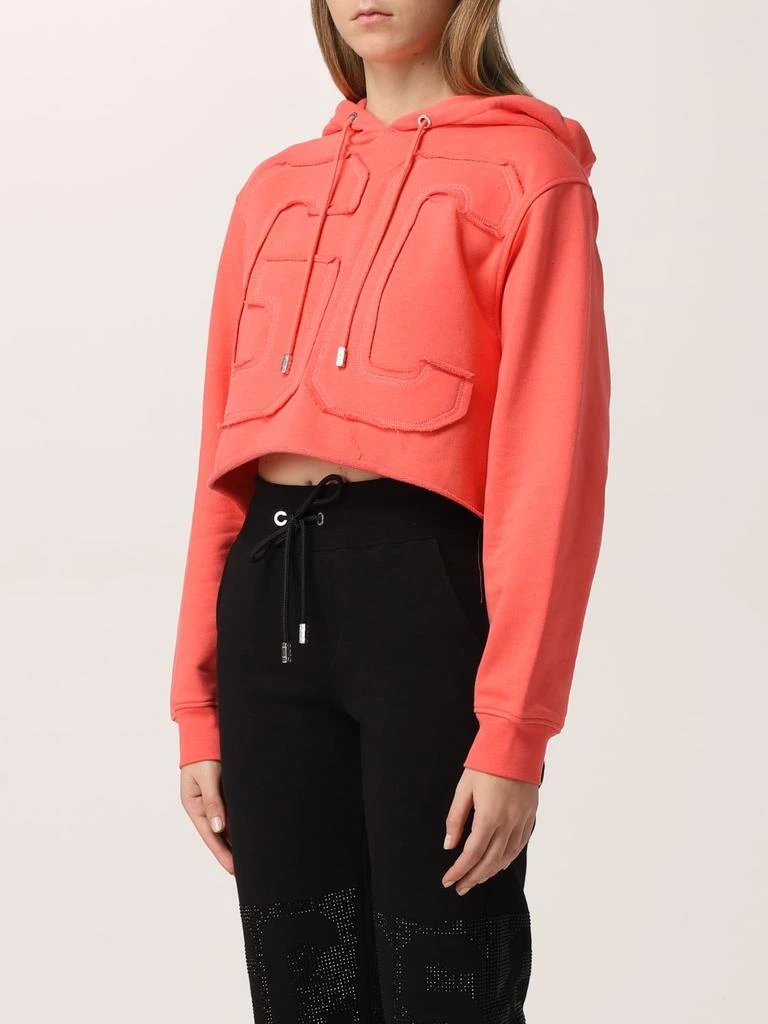 商品GCDS|Gcds cotton cropped sweatshirt with big logo,价格¥1582,第4张图片详细描述
