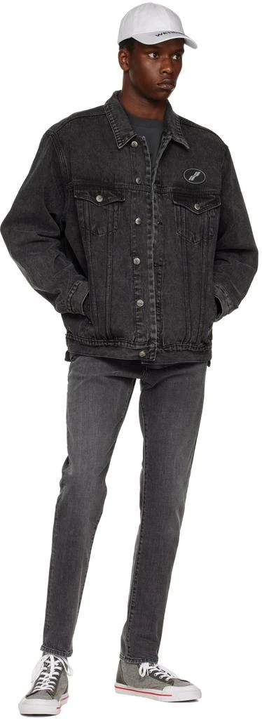 商品We11done|Black Oversized Denim Jacket,价格¥1822,第4张图片详细描述