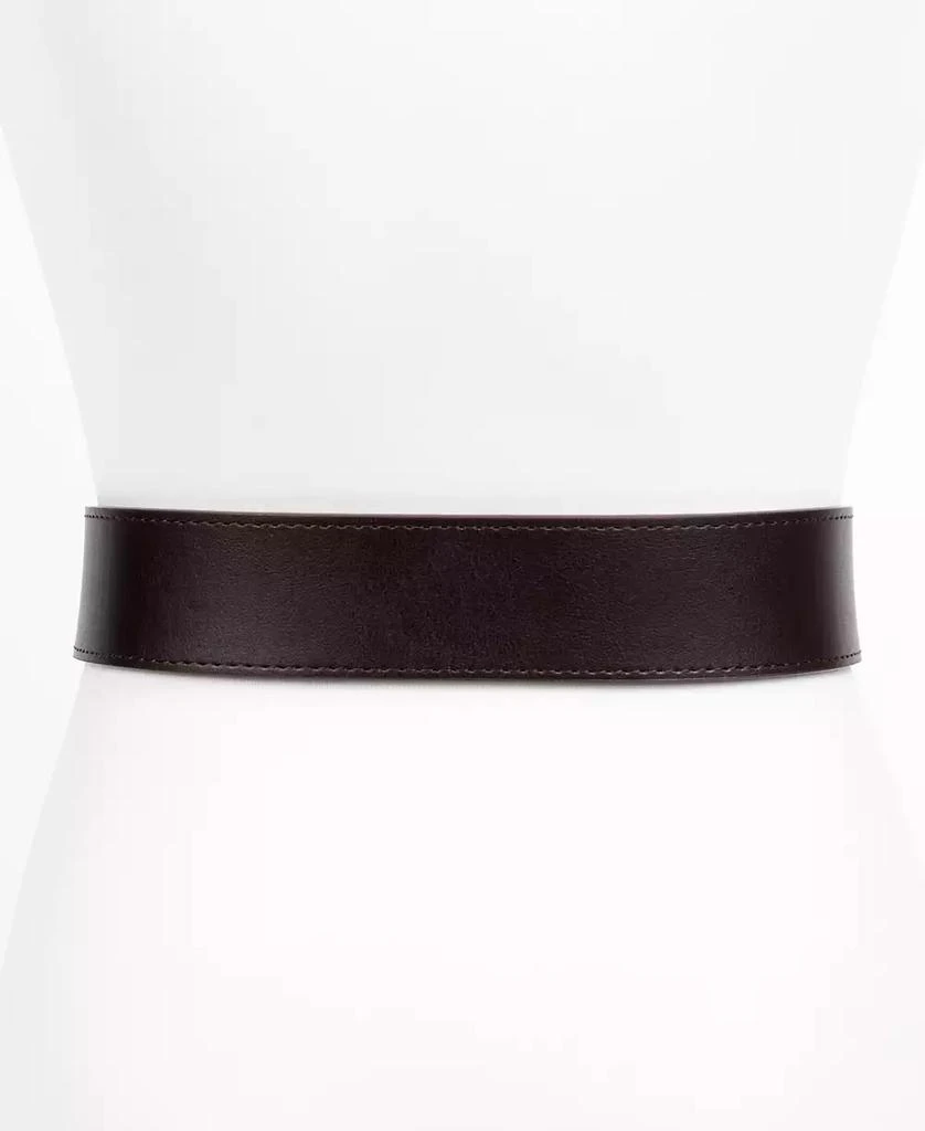 商品Michael Kors|Women's Genuine Leather Logo Belt,价格¥430,第5张图片详细描述