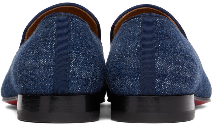 Blue Denim Dandelion Loafers商品第2张图片规格展示