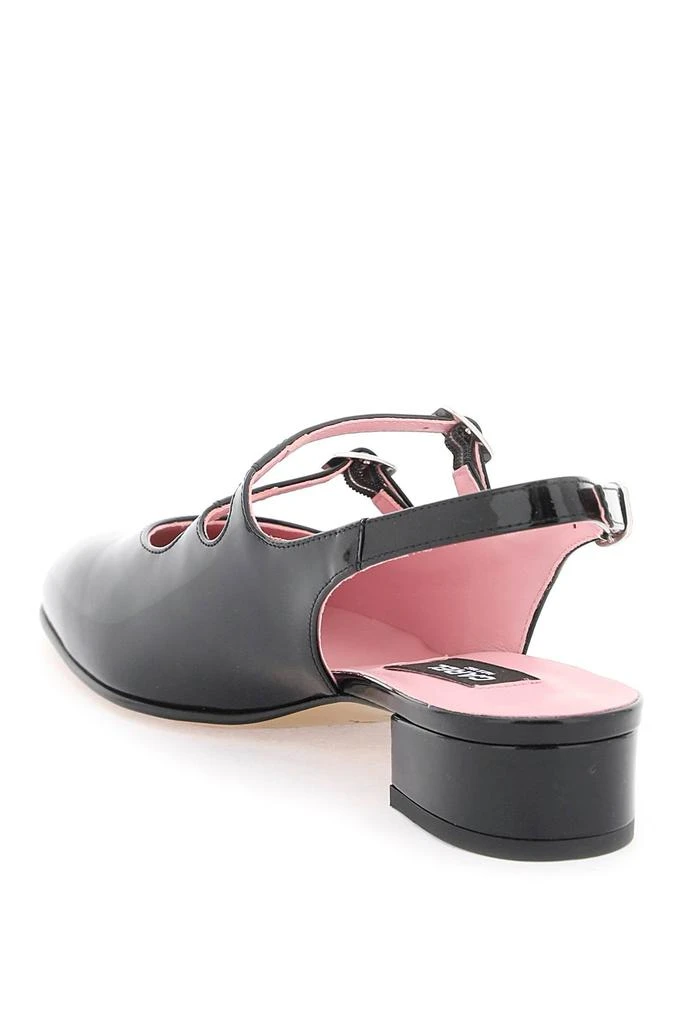 商品Carel|patent leather pêche slingback mary jane,价格¥1877,第3张图片详细描述