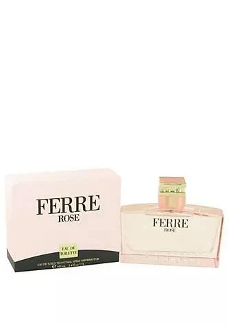 商品Gianfranco Ferre|Ferre Ferre Rose  Gianfranco Ferre Eau De Toilette Spray 3.4 Oz Women,价格¥334,第1张图片