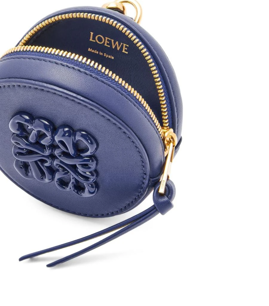 商品Loewe|Leather Inflated Anagram Cookie Charm Purse,价格¥4375,第3张图片详细描述