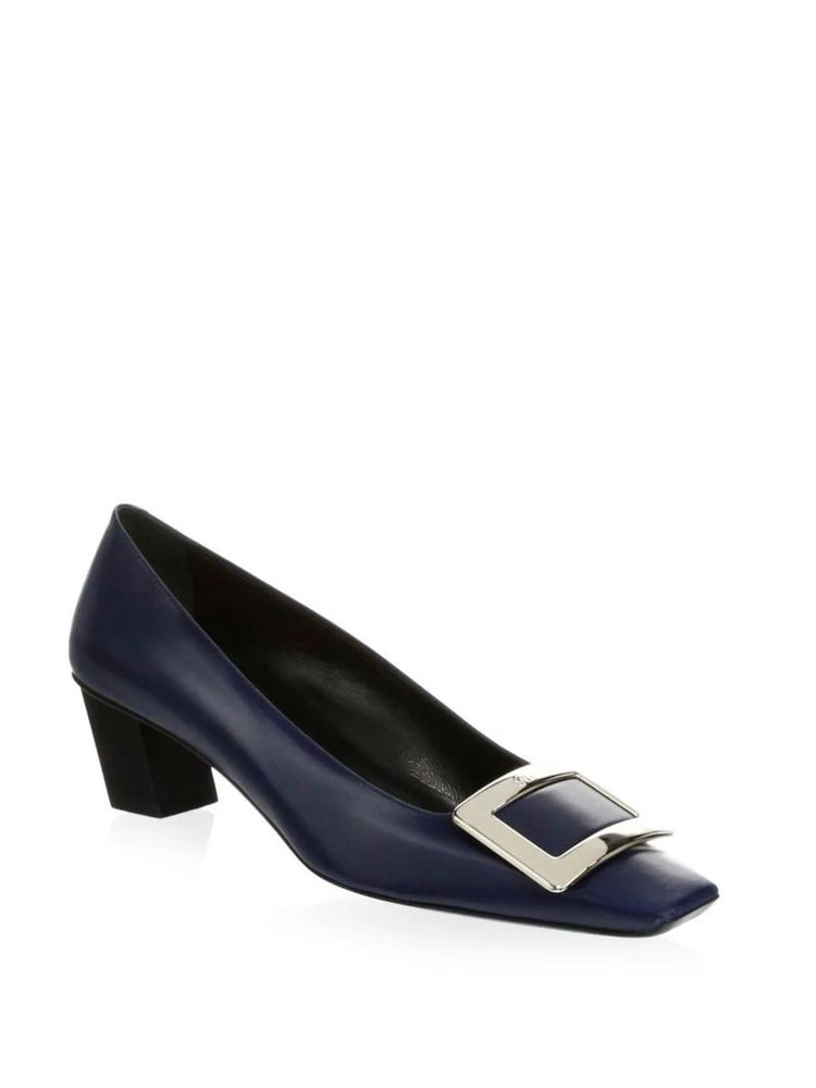 商品Roger Vivier|中跟方扣鞋,价格¥5381,第1张图片