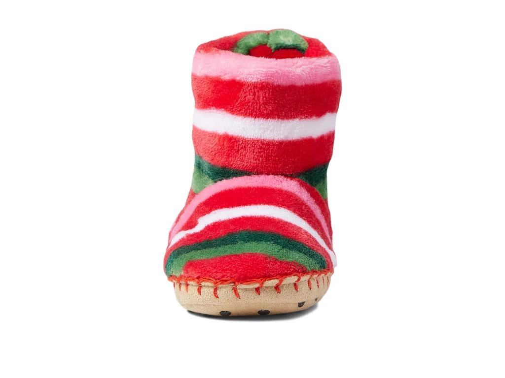 商品Hatley|Candy Cane Stripes Fleece Slippers (Toddler/Little Kid),价格¥165,第2张图片详细描述