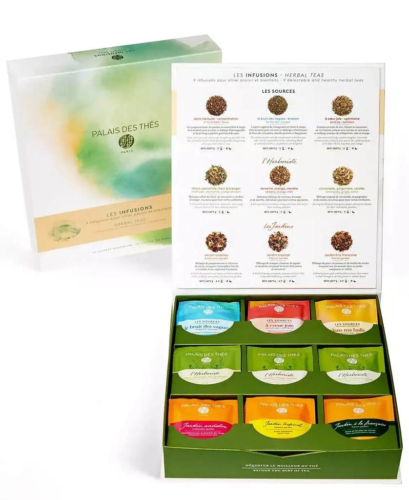 商品Palais des Thés|Herbal Tea Assortment Gift Set, 45 Piece,价格¥404,第1张图片