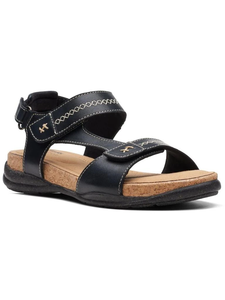 商品Clarks|Roseville Mae Womens Leather Open Toe Sport Sandals,价格¥226-¥481,第3张图片详细描述