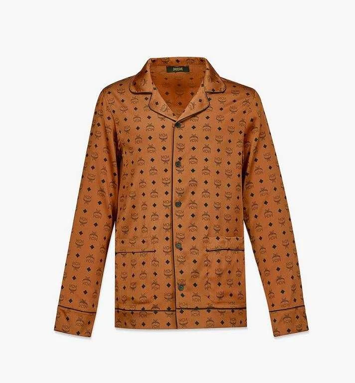 商品MCM| MCM 字母图案家居服 男女同款 MHXBSMM08CO00-COGNAC,价格¥3626,第1张图片