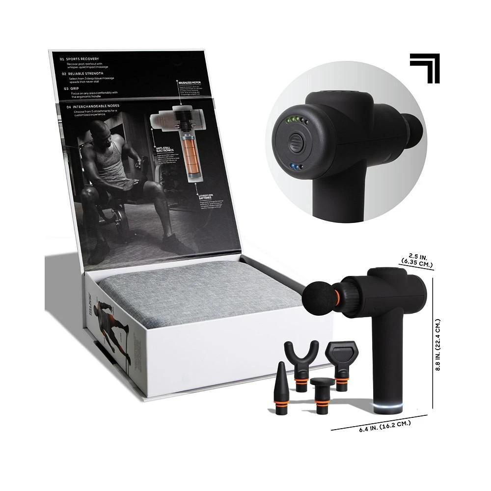 商品Sharper Image|Massager Deep Tissue Percussion with Case,价格¥823,第3张图片详细描述