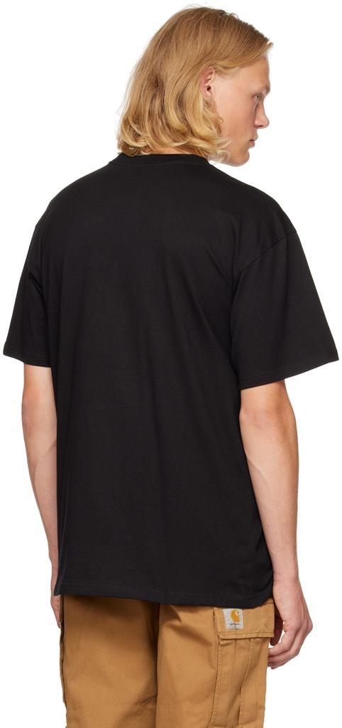 商品Carhartt WIP|Black Happy Script T-Shirt,价格¥377,第5张图片详细描述