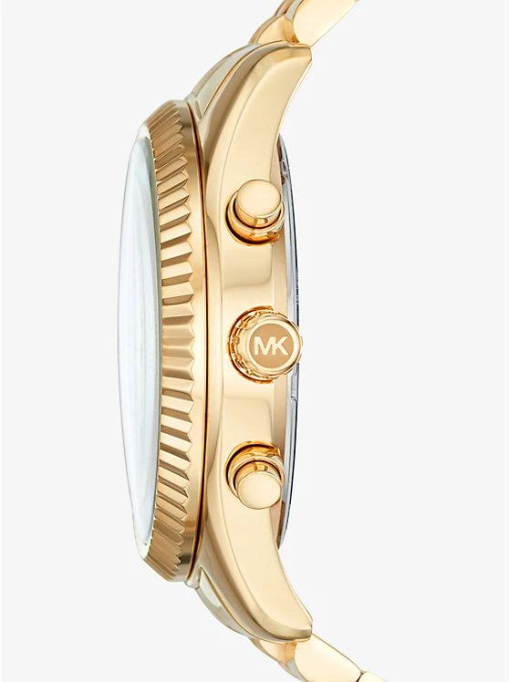 商品Michael Kors|Oversized Lexington Gold-Tone Watch,价格¥2831,第2张图片详细描述