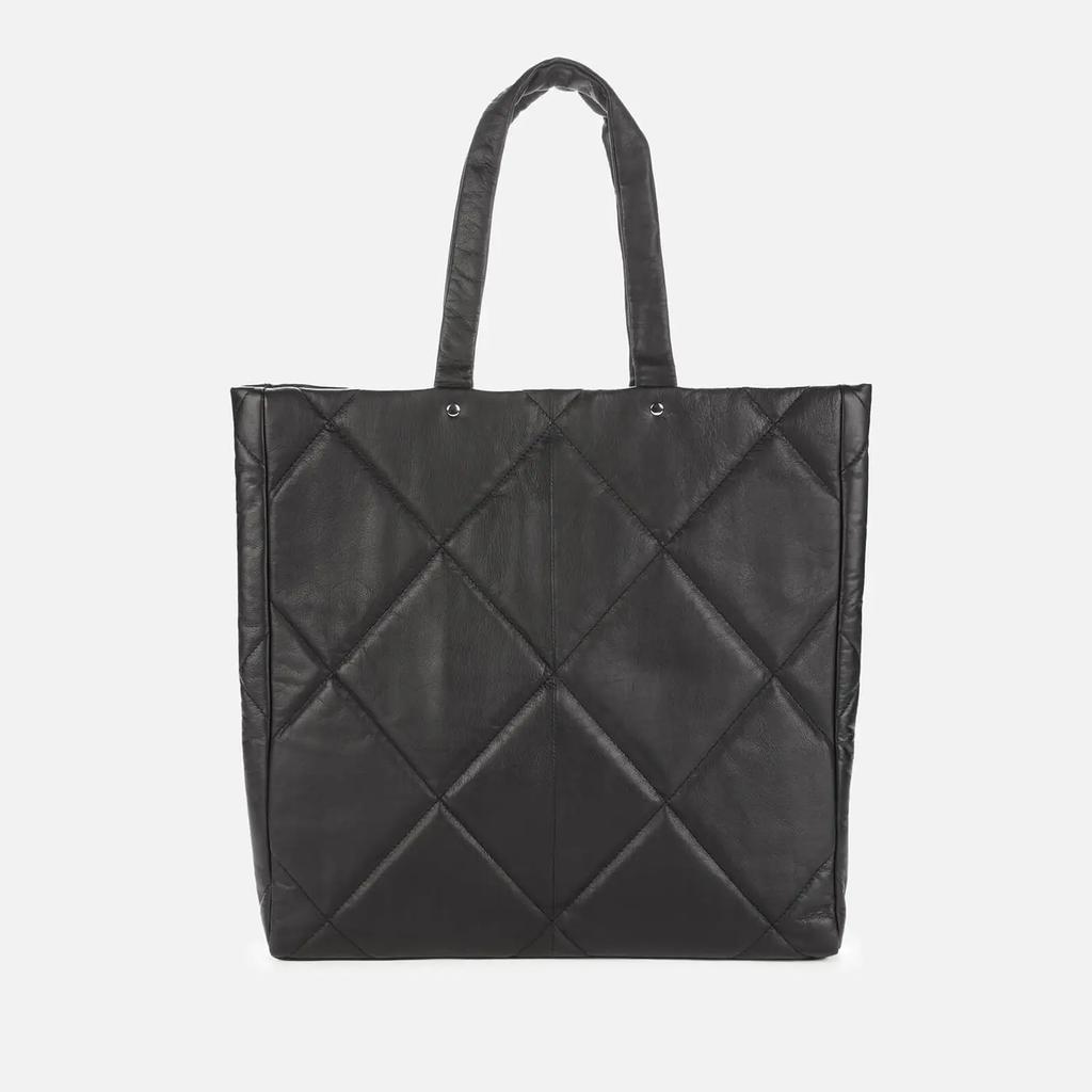 商品Nunoo|Núnoo Women's Shopper Silky Padded Tote Bag - Black,价格¥583,第1张图片