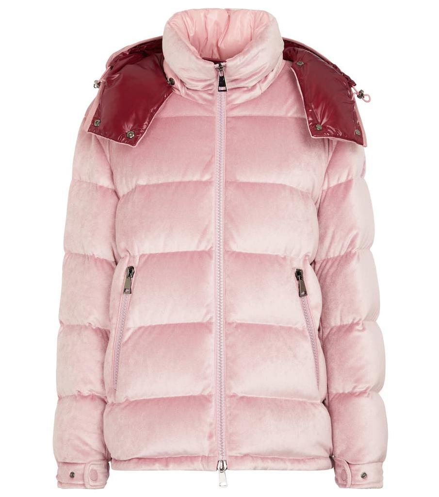 商品Moncler|Holostee quilted velvet jacket,价格¥13529,第1张图片