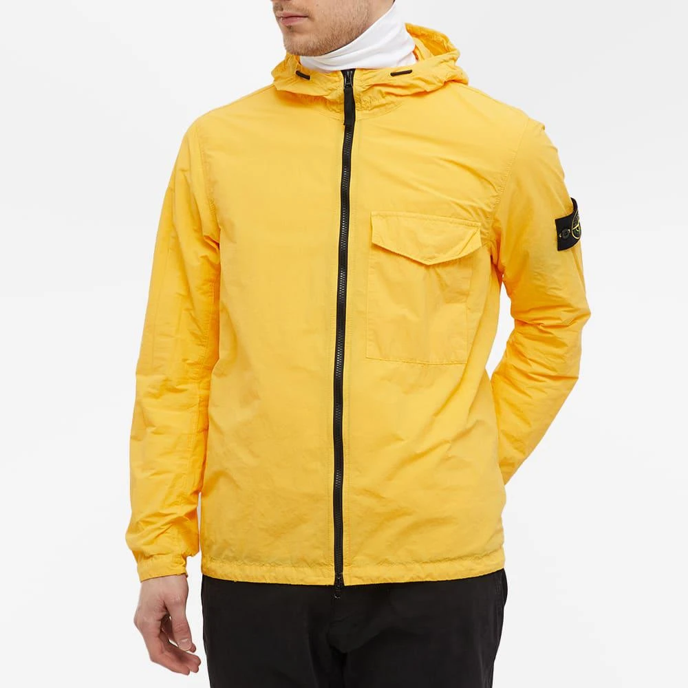 商品Stone Island|Stone Island Naslan Light Hooded Shirt Jacket,价格¥2539,第4张图片详细描述