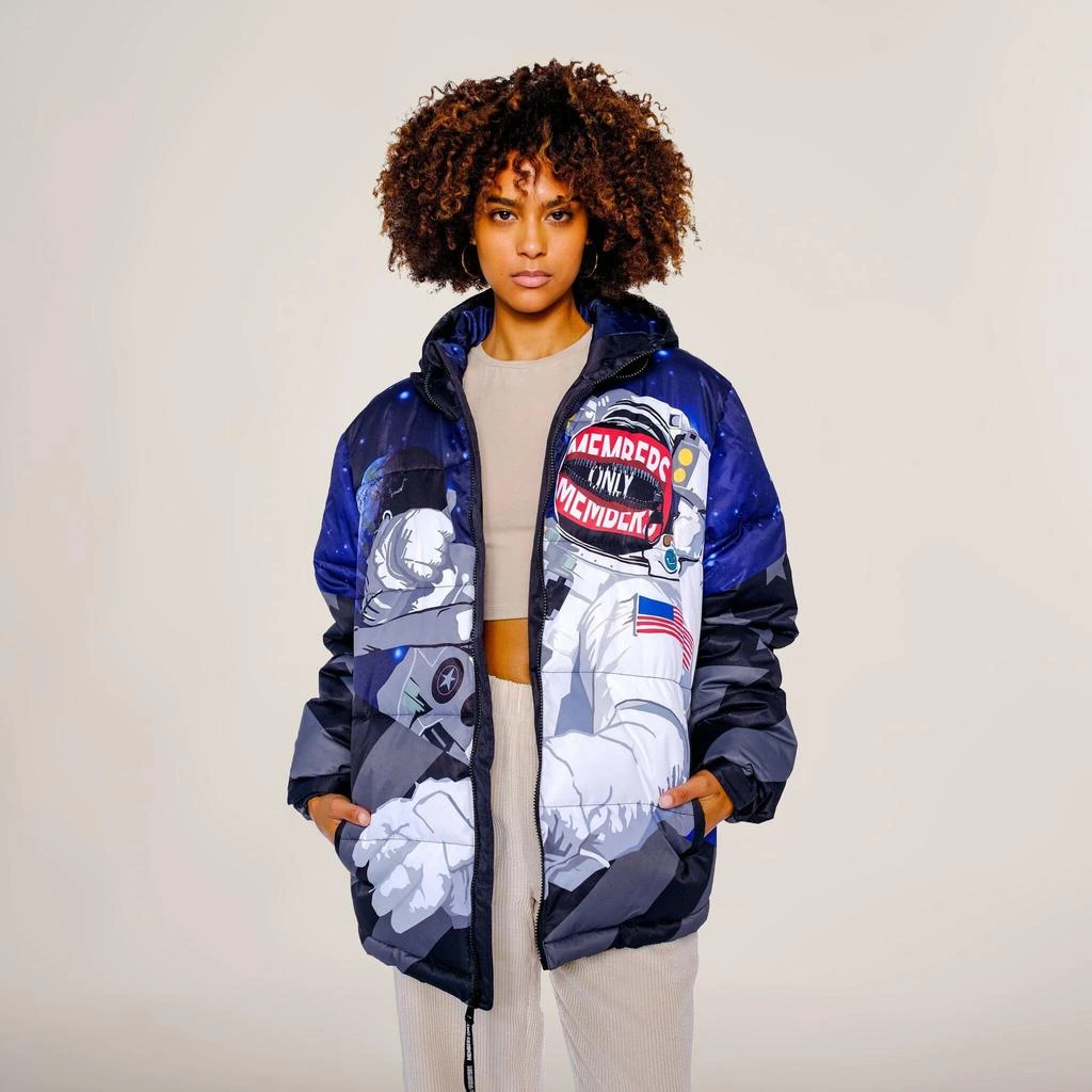 商品Members Only|Women's Space Puffer Oversized Jacket,价格¥336,第2张图片详细描述