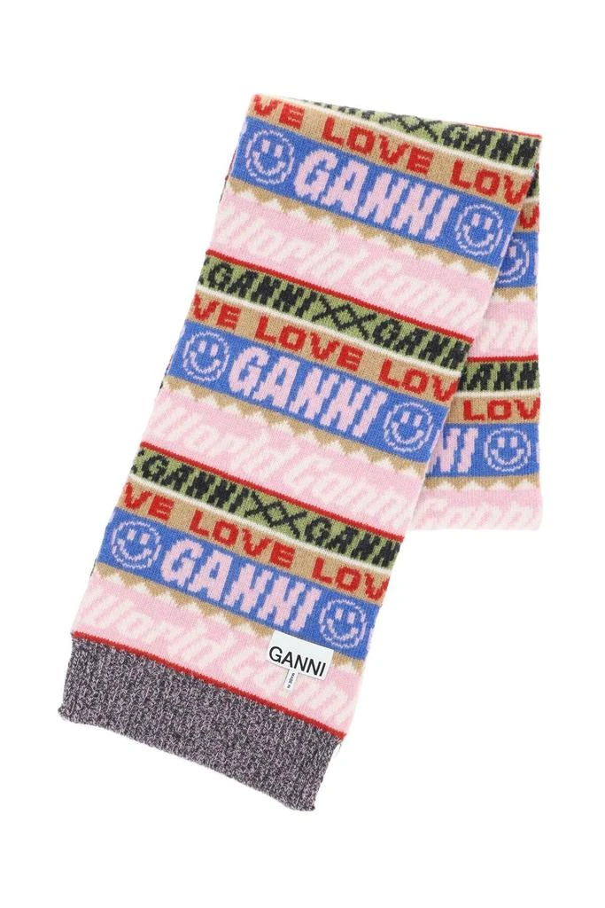 商品Ganni|GRAPHIC SCARF,价格¥910,第3张图片详细描述