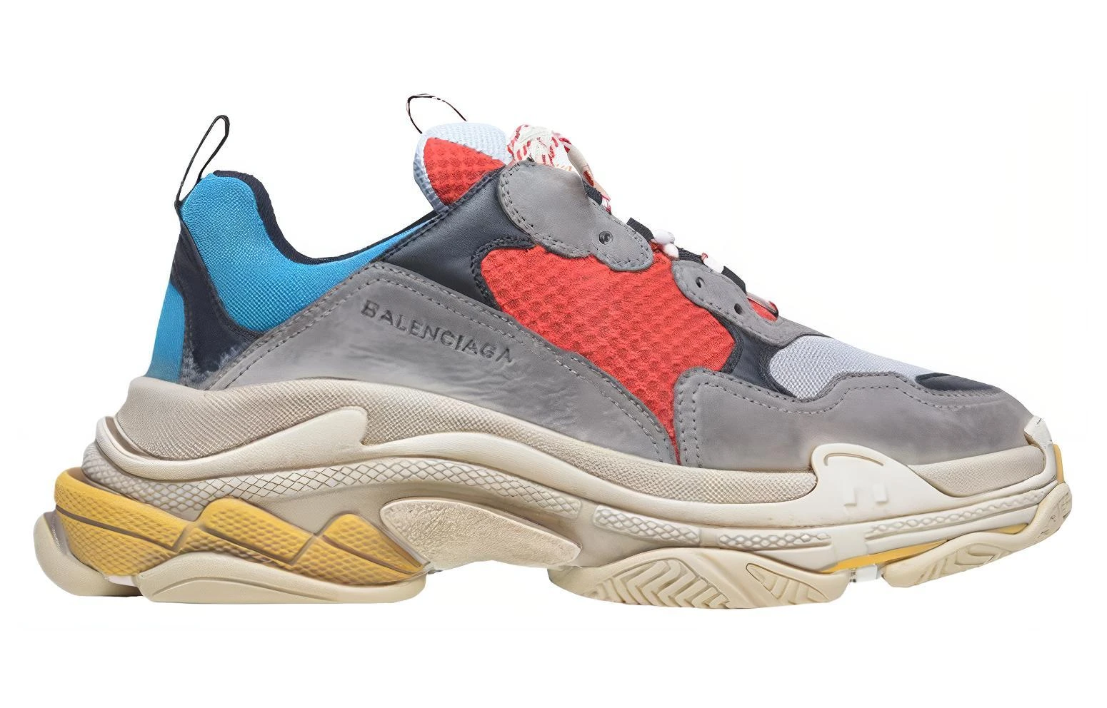 商品[国内直发] Balenciaga|巴黎世家 Triple S 透气厚底 减震耐磨 低帮 老爹鞋 男款,价格¥7948,第3张图片详细描述