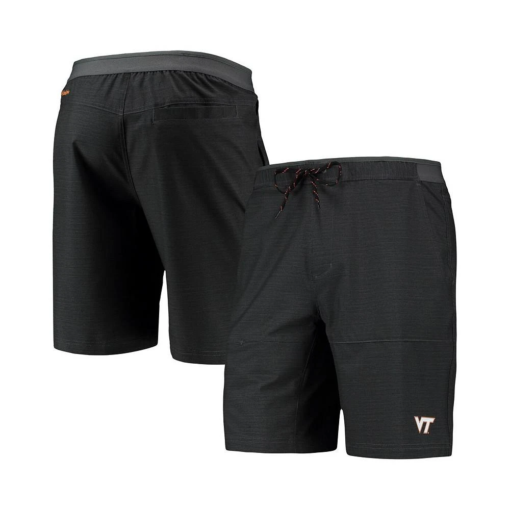 商品Columbia|Men's Heathered Gray Virginia Tech Hokies Twisted Creek Omni-Shield Shorts,价格¥441,第1张图片
