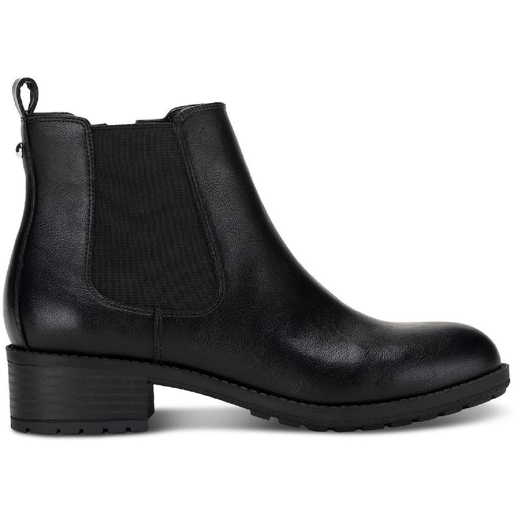 商品Style & Co|Style & Co. Womens Gladyy Faux Leather Round Toe Chelsea Boots,价格¥208,第4张图片详细描述