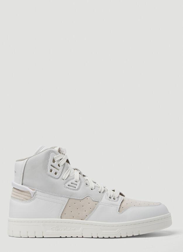 08STHLM High Top Sneakers in White商品第1张图片规格展示