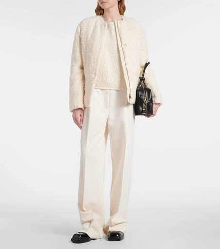 商品Moncler|棉质与真丝花呢上衣,价格¥6045,第2张图片详细描述
