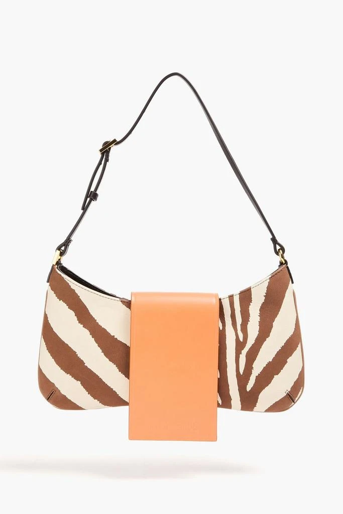 商品Jacquemus|Le Bisou zebra-print leather shoulder bag,价格¥3427,第1张图片