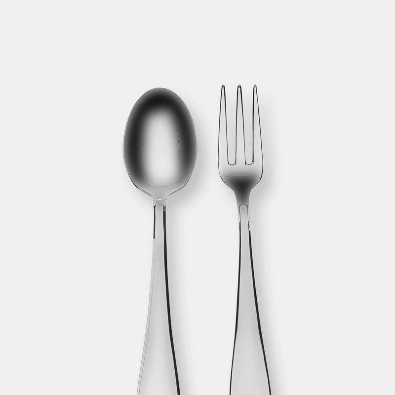 Mepra Serving Set (Fork and Spoon) NATURA ICE from Verishop
