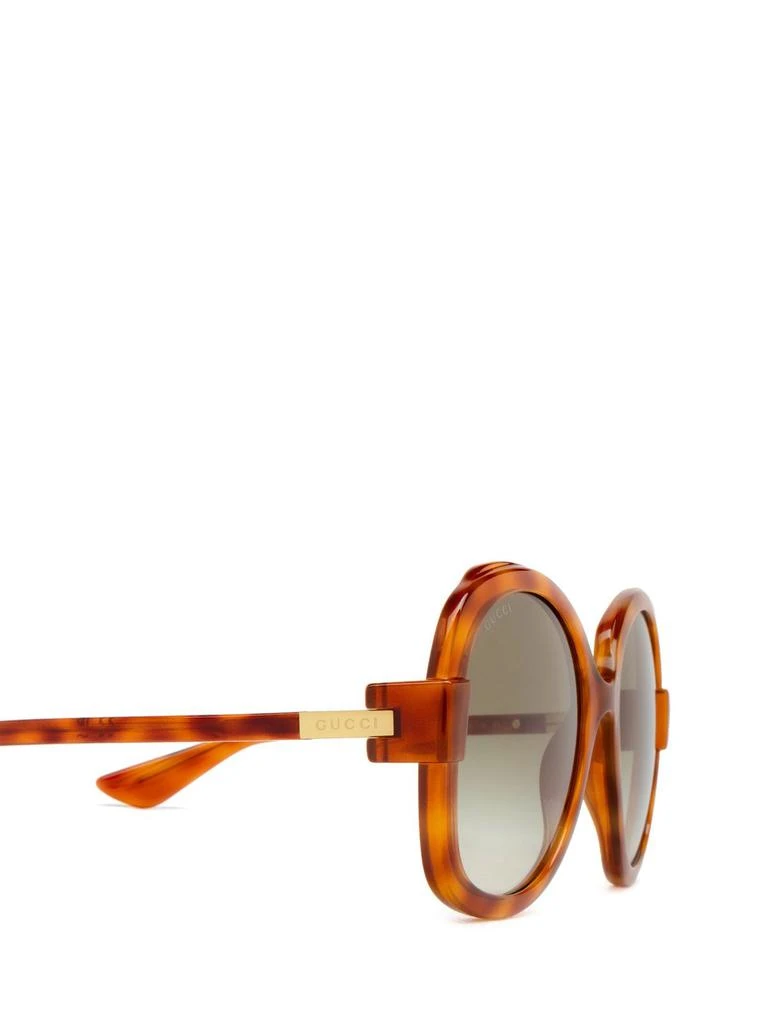 商品Gucci|Gucci Eyewear Round Frame Sunglasses,价格¥1860,第3张图片详细描述